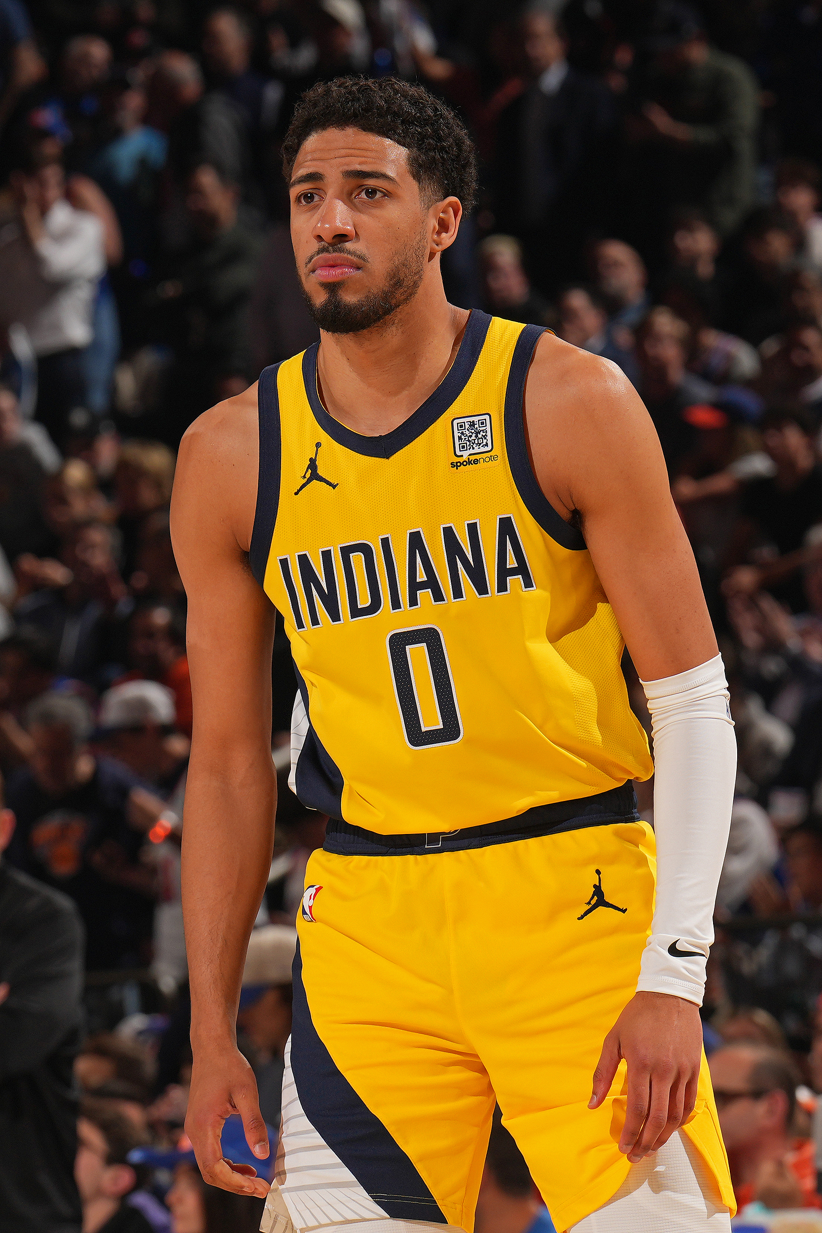 😢G5哈利伯顿只得到或助攻全队的23分，远低于系列赛前四场